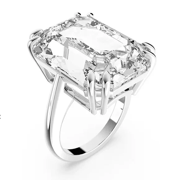 Swarovski | Jewelry | Swarovski Mesmera Cocktail Ring Size 55 Nib 